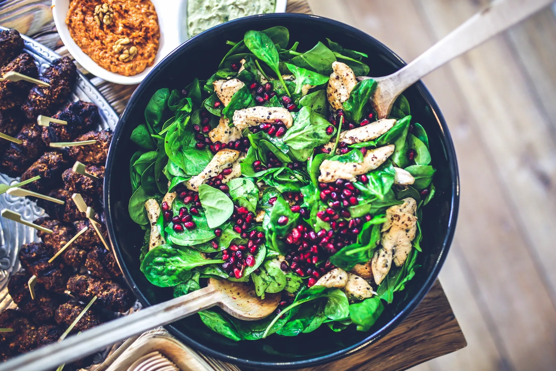 Mediterranean restaurant ambiance